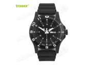 [全球联保] 瑞士机芯 Traser P6600 美君现役君用手表橡胶表带