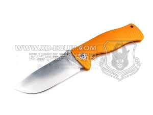 Lion Steel 意大利狮子 SR-1AOS D2钢 橘色铝柄“折”