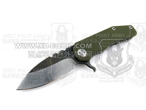 Medford knife 美国 梅德伏德 187F “Flipper 粗鲁”定制钛金属＋G10柄手工“折”