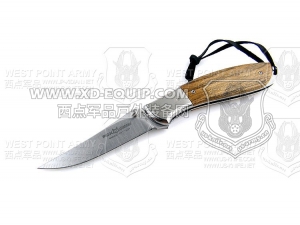 FOX Knives 意大利狐狸 BR-011W 拉斯卡尔玛 设计  波布木柄“折”