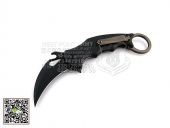 FOX Knives 意大利狐狸 599TIC“Karambit虎爪”ELMAX钢碳纤维+钛合金柄 “折”